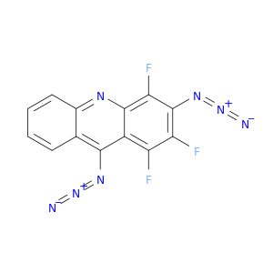 Acridine, 3,9-diazido-1,2,4-trifluoro-