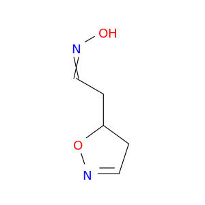 5-Isoxazoleacetaldehyde, 4,5-dihydro-, oxime