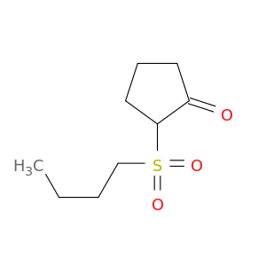 2-butylsulfonylcyclopentan-1-one