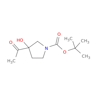 3-乙酰基-3-羟基吡咯烷-1-甲酸叔丁酯