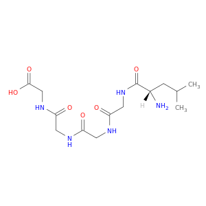 Glycine, L-leucylglycylglycylglycyl-