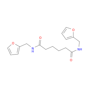 Hexanediamide, N,N'-bis(2-furanylmethyl)-