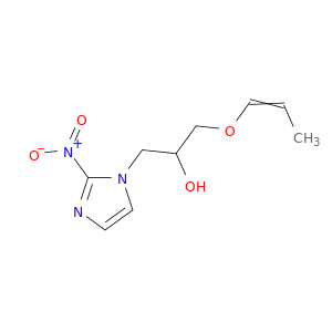 2-Nitro-alpha-((1-propenyloxy)methyl)imidazole-1-ethanol