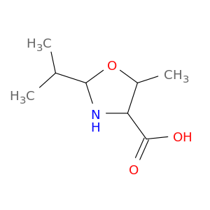 4-Oxazolidinecarboxylicacid, 2-isopropyl-5-methyl- (8CI)