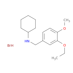 N-(3-ETHOXY-4-METHOXYBENZYL)CYCLOHEXANAMINE
