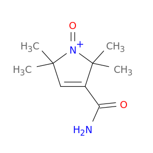 1H-Pyrrolium, 3-(aminocarbonyl)-2,5-dihydro-2,2,5,5-tetramethyl-1-oxo-