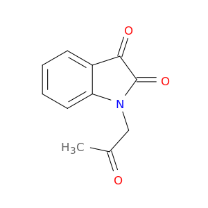 1-(2-Oxopropyl)indoline-2,3-dione
