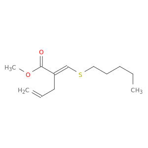 4-Pentenoic acid, 2-[(pentylthio)methylene]-, methyl ester, (E)-