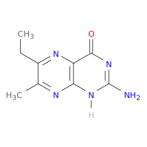 4(1H)-Pteridinone, 2-amino-6-ethyl-7-methyl-