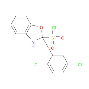 Benzoxazolesulfonyl chloride, 2-(2,5-dichlorophenyl)-