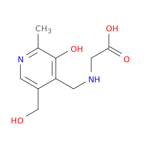 Glycine, N-[[3-hydroxy-5-(hydroxymethyl)-2-methyl-4-pyridinyl]methyl]-