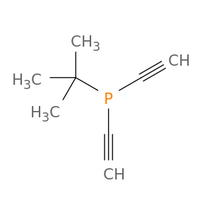 Phosphine, (1,1-dimethylethyl)diethynyl-