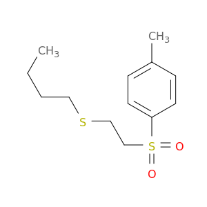 Benzene, 1-[[2-(butylthio)ethyl]sulfonyl]-4-methyl-