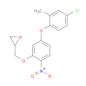 Oxirane, [[5-(4-chloro-2-methylphenoxy)-2-nitrophenoxy]methyl]-