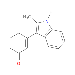 2-Cyclohexen-1-one,3-(2-methyl-1H-indol-3-yl)-