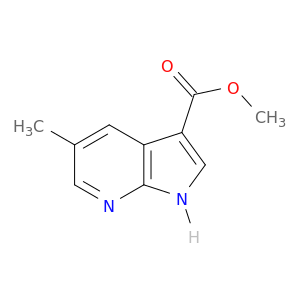 5-甲基-1H-吡咯并[2,3-b]吡啶-3-羧酸甲酯