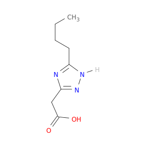 1H-1,2,4-Triazole-3-acetic acid, 5-butyl-