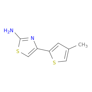 2-Thiazolamine, 4-(4-methyl-2-thienyl)-