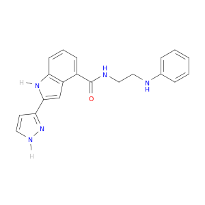 1H-Indole-4-carboxamide, N-[2-(phenylamino)ethyl]-2-(1H-pyrazol-3-yl)-