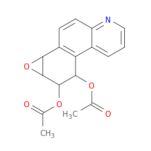1a,8,9,9a-tetrahydro[1]benzoxireno[3,2-f]quinoline-8,9-diyl diacetate