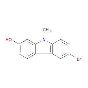 9H-Carbazol-2-ol, 6-bromo-9-methyl-