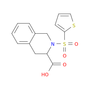 2-(噻吩-2-磺酰基)-1,2,3,4-四氢异喹啉-3-羧酸