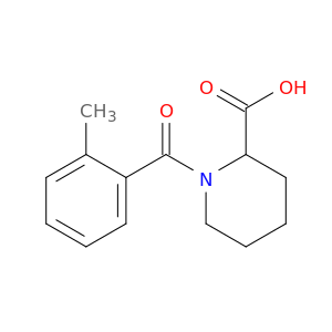 1-(2-Methylbenzoyl)piperidine-2-carboxylic Acid