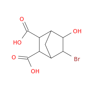 5-bromo-6-hydroxybicyclo[2.2.1]heptane-2,3-dicarboxylic acid