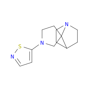 Spiro[1-azabicyclo[2.2.1]heptane-7,3'-pyrrolidine], 1'-(5-isothiazolyl)-