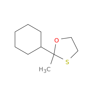 1,3-Oxathiolane, 2-cyclohexyl-2-methyl-