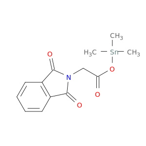 1H-Isoindole-1,3(2H)-dione, 2-[2-oxo-2-[(trimethylstannyl)oxy]ethyl]-