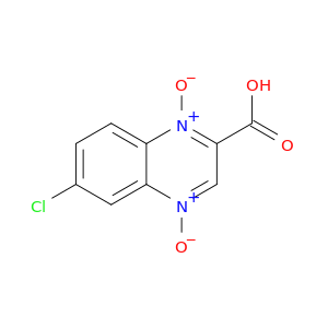 2-喹喔啉羧酸,6-氯-,1,4-二氧化氧化物