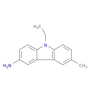 9H-Carbazol-3-amine,9-ethyl-6-methyl-