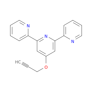 2,2':6',2''-Terpyridine, 4'-(2-propynyloxy)-