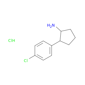 2-(4-Chlorophenyl)cyclopentan-1-amine Hydrochloride