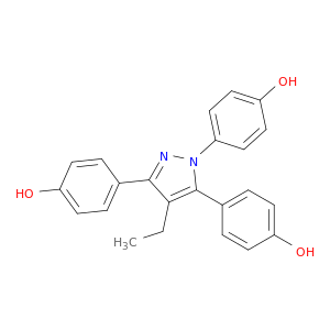 Phenol, 4,4',4''-(4-ethyl-1H-pyrazole-1,3,5-triyl)tris-