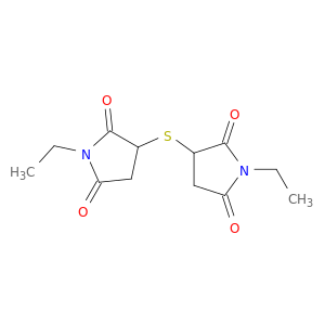 2,5-Pyrrolidinedione,3,3'-thiobis[1-ethyl-