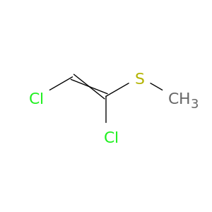 Ethene, 1,2-dichloro-1-(methylthio)-