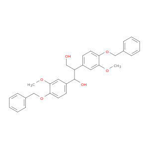 1,3-Propanediol, 1,2-bis[3-methoxy-4-(phenylmethoxy)phenyl]-