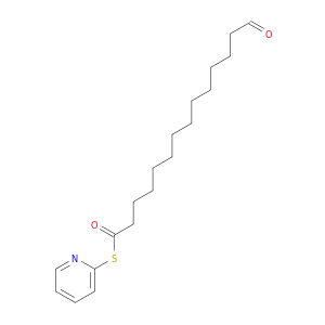 Tetradecanethioic acid, 14-oxo-, S-2-pyridinyl ester