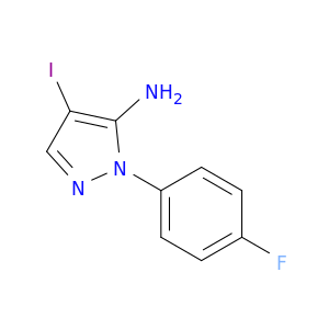 1-(4-Fluorophenyl)-4-iodo-1H-pyrazol-5-amine
