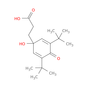 3-(1-羟基-3,5-双(叔丁基)-4-氧代-2,5-环己二烯-1-基)丙酸