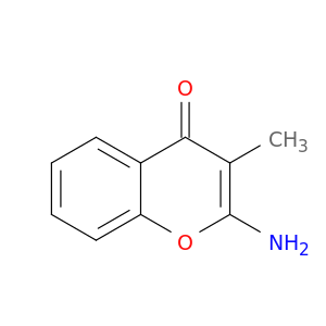 4H-1-Benzopyran-4-one, 2-amino-3-methyl-
