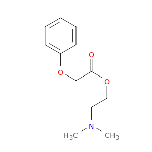 Acetic acid, phenoxy-, 2-(dimethylamino)ethyl ester