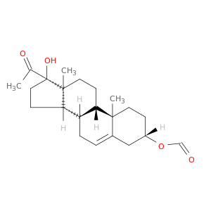 妊娠5-烯-20-一,3-(甲酰氧基)-17-羟基-,(3β)-