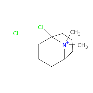 9-Azoniabicyclo[3.3.1]nonane, 1-chloro-9,9-dimethyl-, chloride