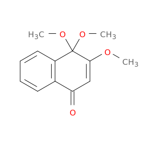 1(4H)-Naphthalenone, 3,4,4-trimethoxy-