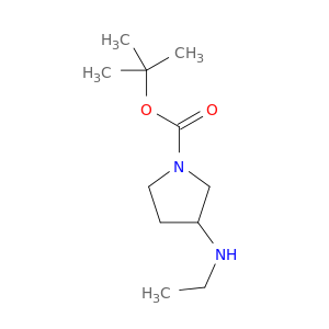 3-(乙基氨基)-1-吡咯烷甲酸叔丁酯