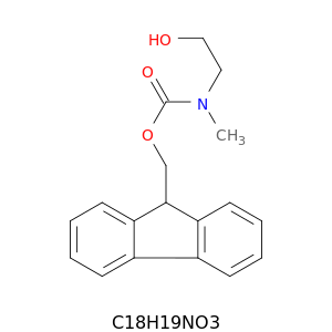 9H-芴-9-基甲基N-(2-羟乙基)-N-甲基氨基甲酸酯
