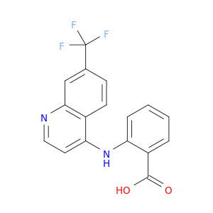 Benzoic acid,2-[[7-(trifluoromethyl)-4-quinolinyl]amino]-